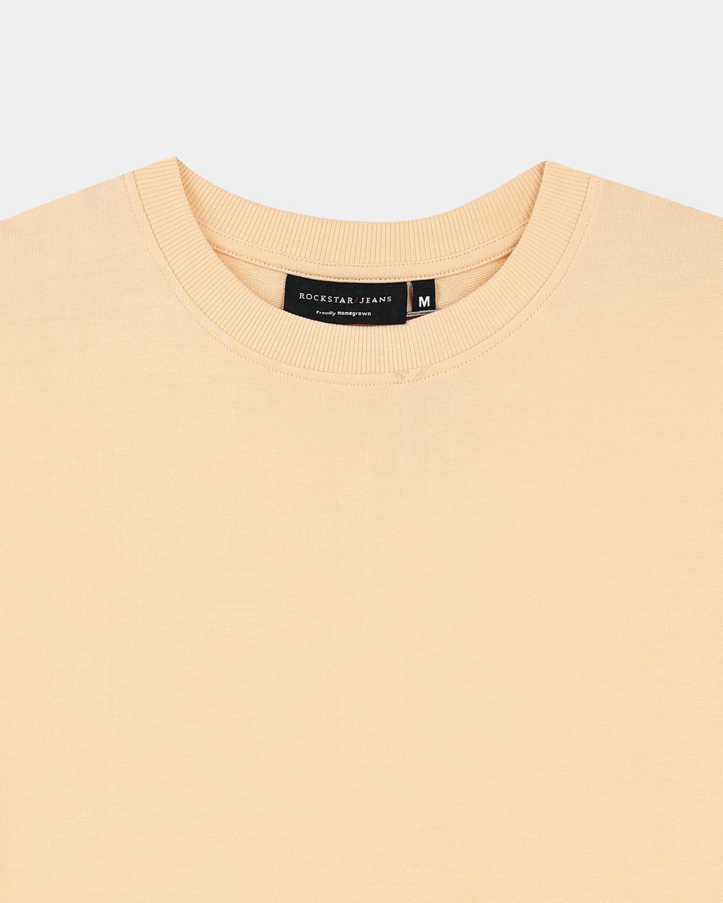 THE GROOVE Peach Basic Tee - Oversized Fit