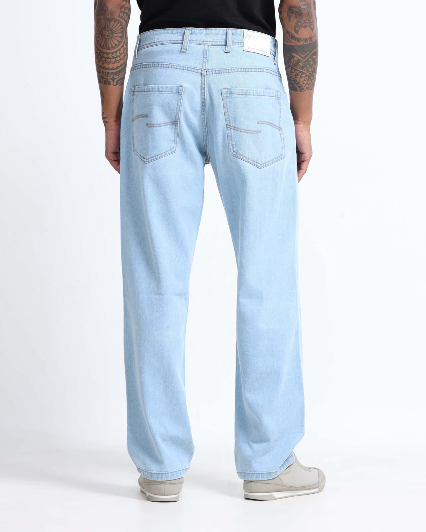 SIGNATURE ICE BLUE DENIM - Relaxed fit