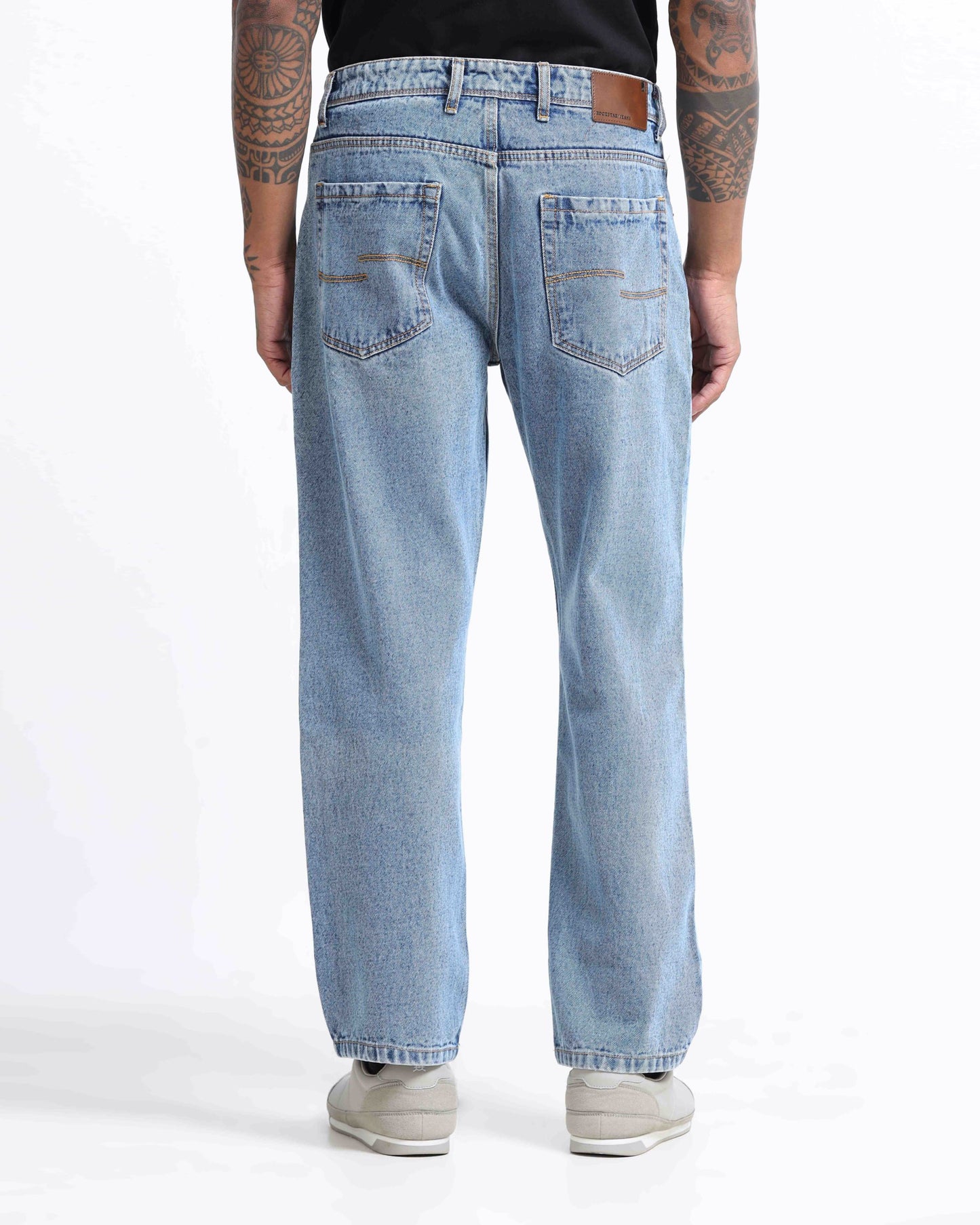 SIGNATURE LIGHT BLUE DENIM - Relaxed fit