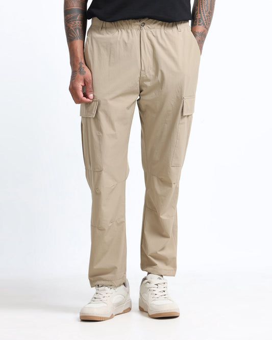 Travel Cargo Pants - Beige