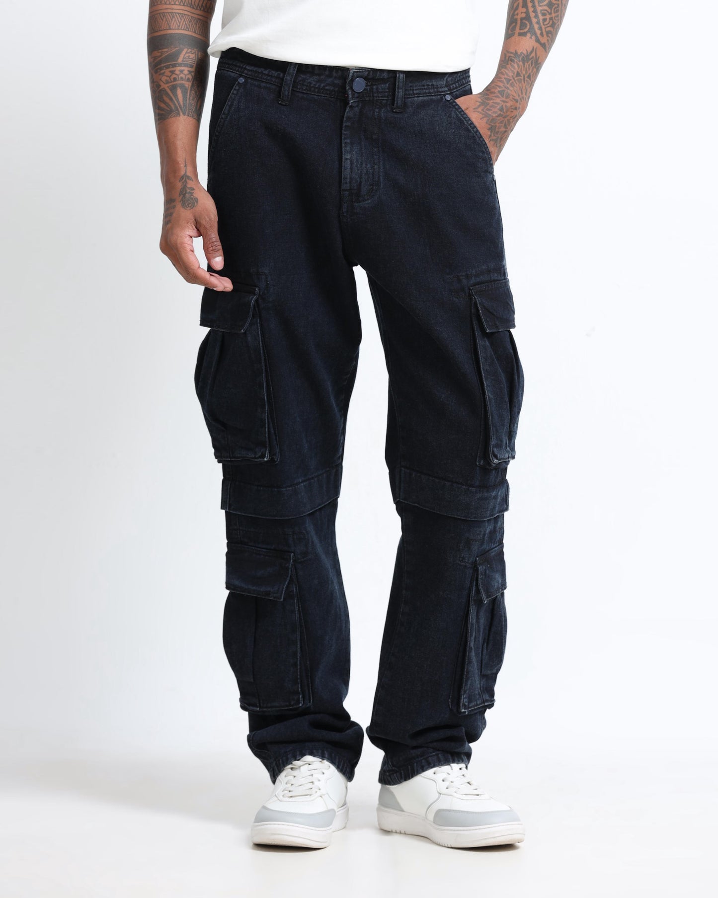 DREAM CHASER BLACK DENIM - Relaxed fit