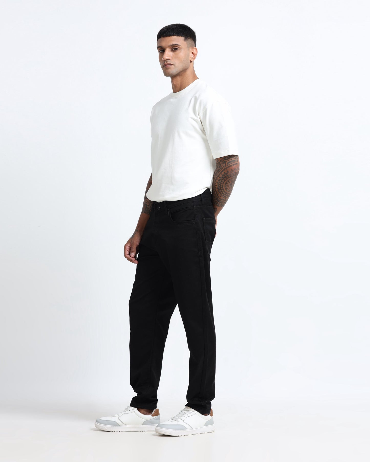 Midnight Relaxed Denims - Black