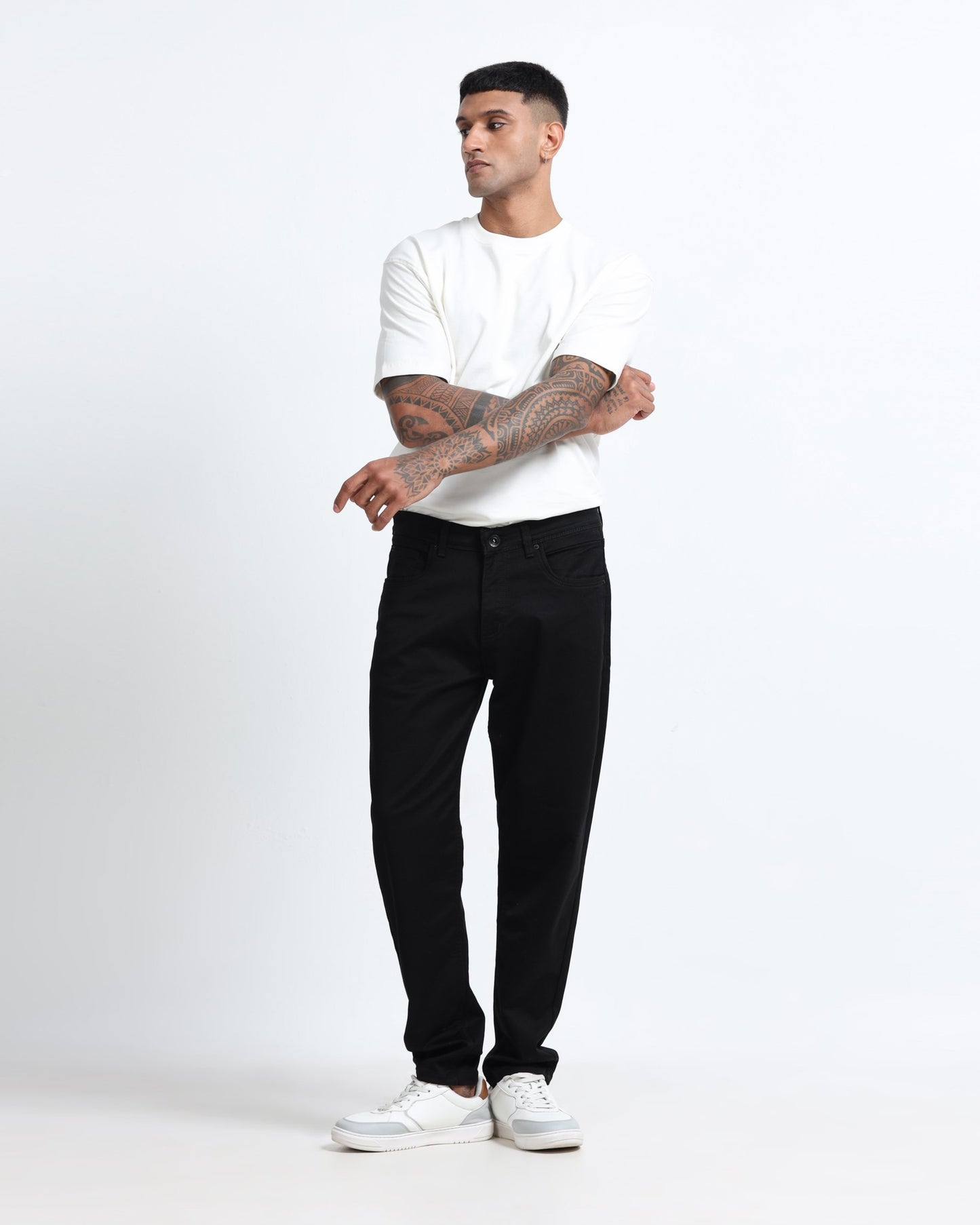 Midnight Relaxed Denims - Black