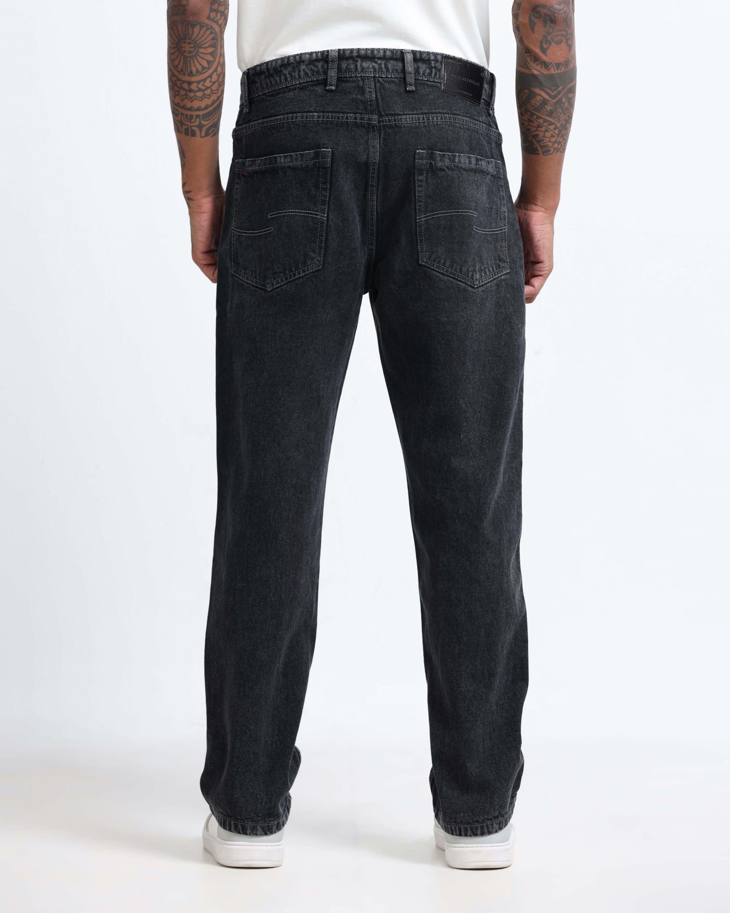 SIGNATURE CHARCOAL DENIM - Relaxed fit