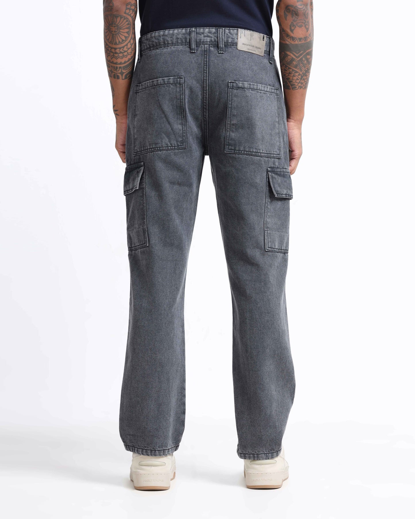 NOMAD CHARCOAL DENIM - Relaxed fit