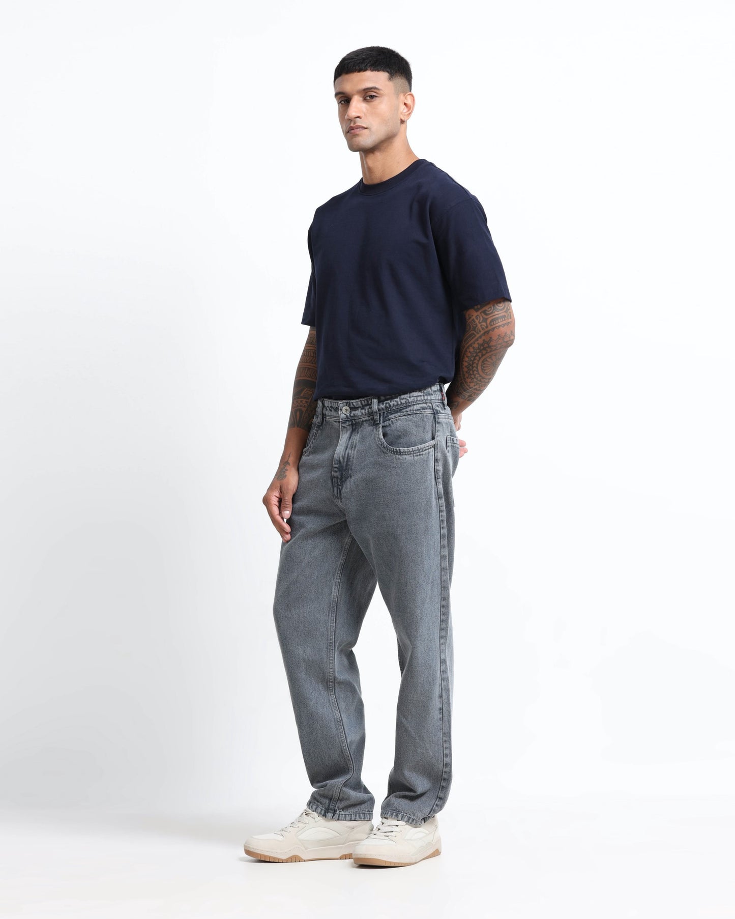 SIGNATURE - Grey - Relaxed fit