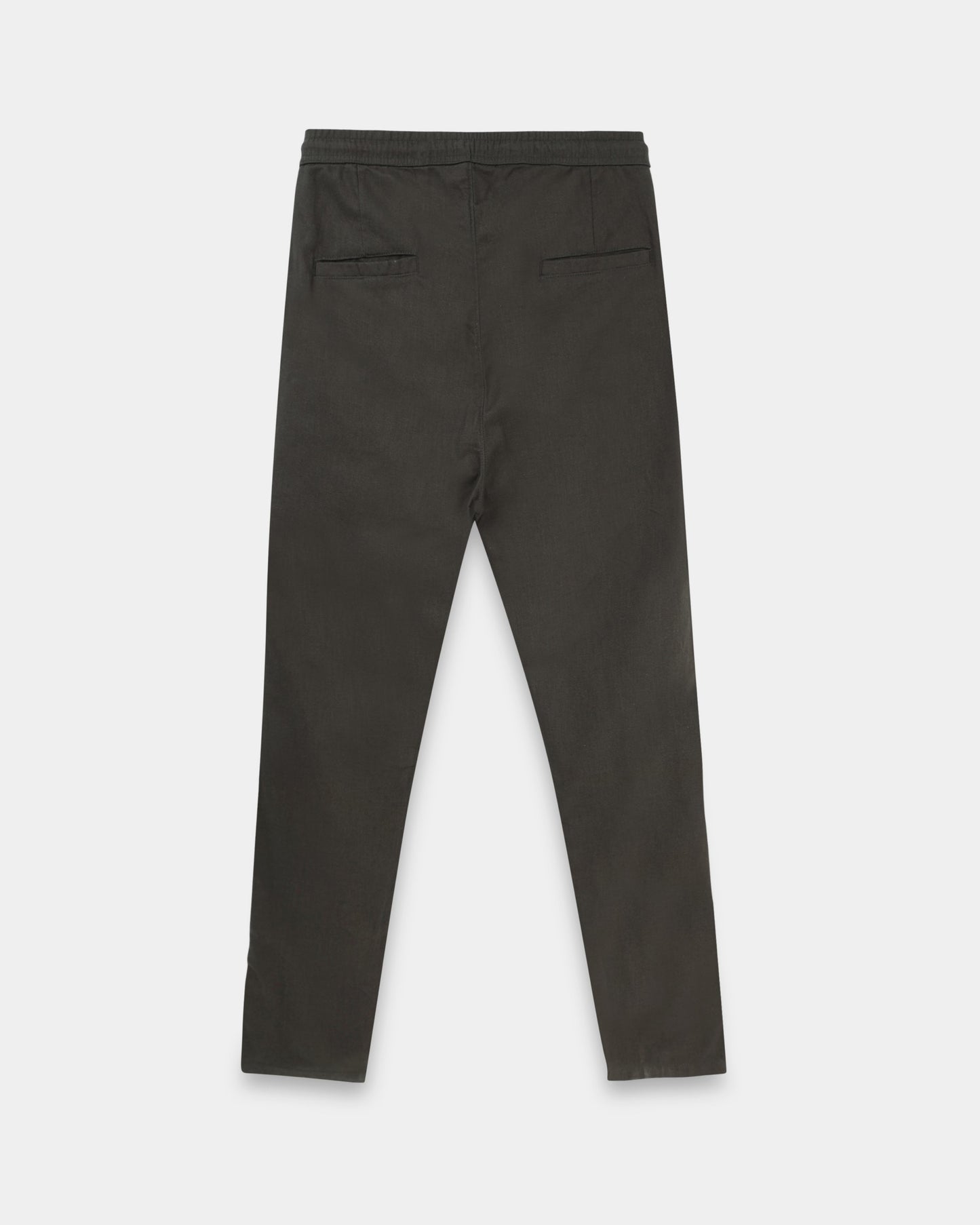 Breezy Linen Trousers - Olive