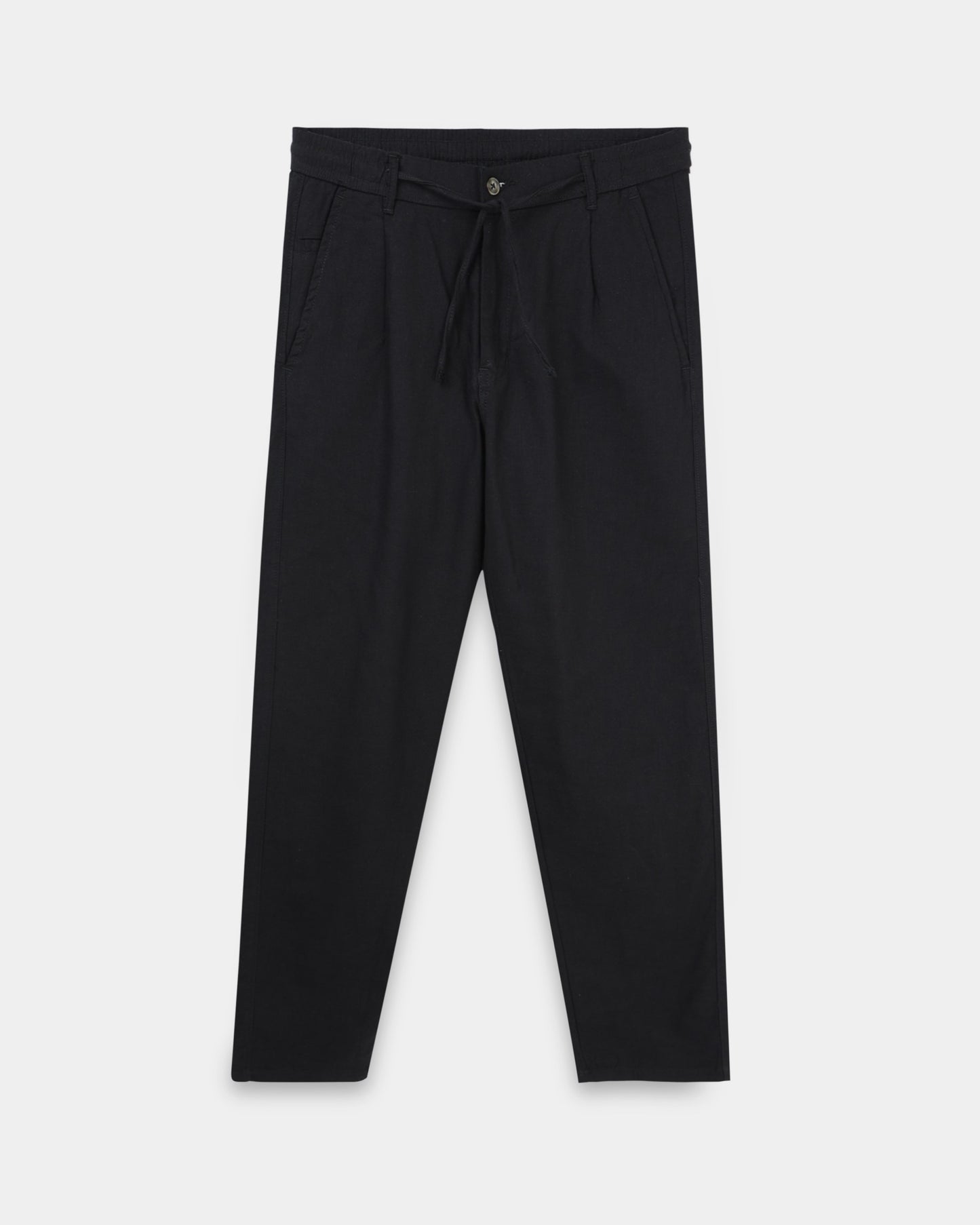 Breezy Linen  Trousers - Black