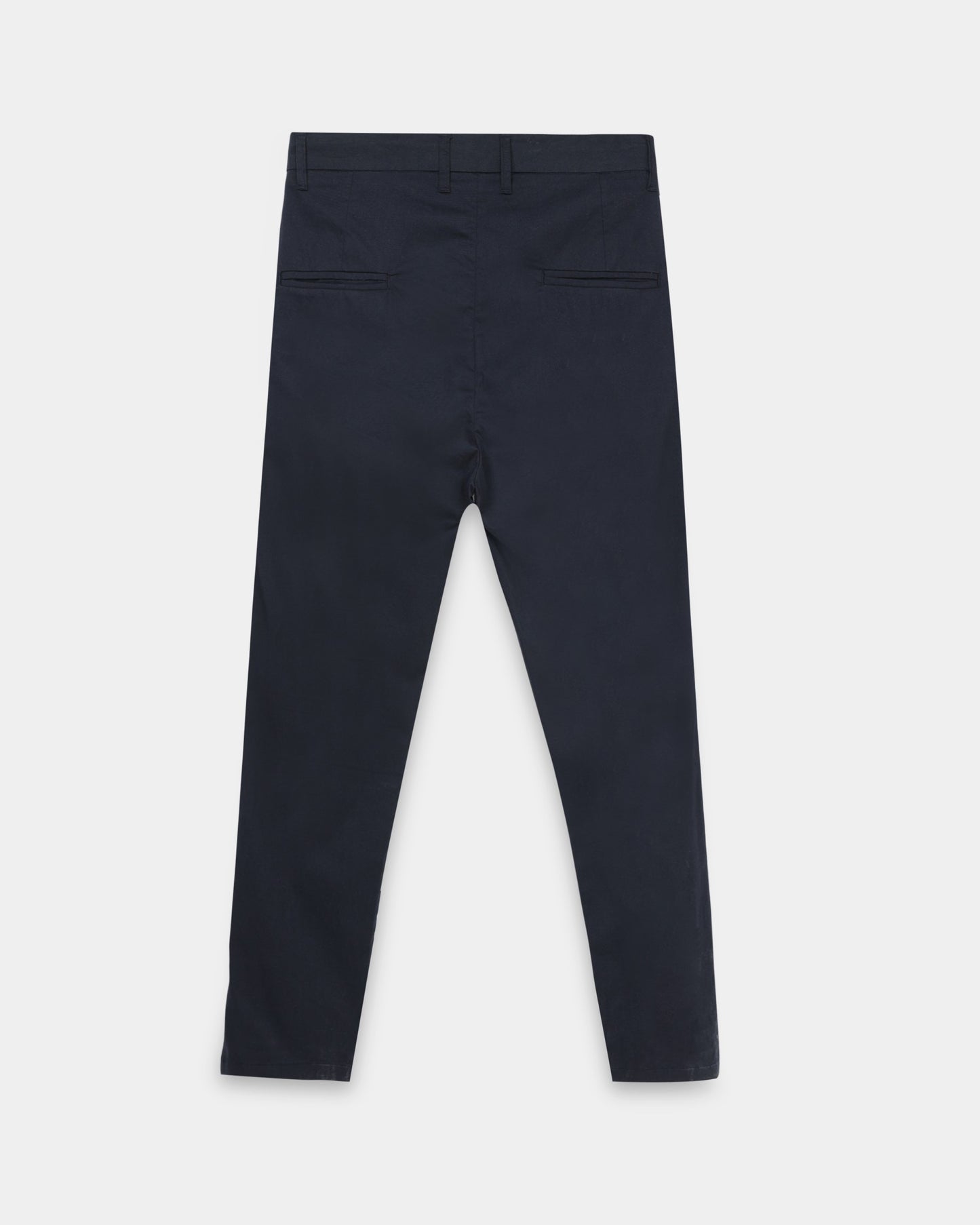 Airy Twill Trousers - Navy Blue
