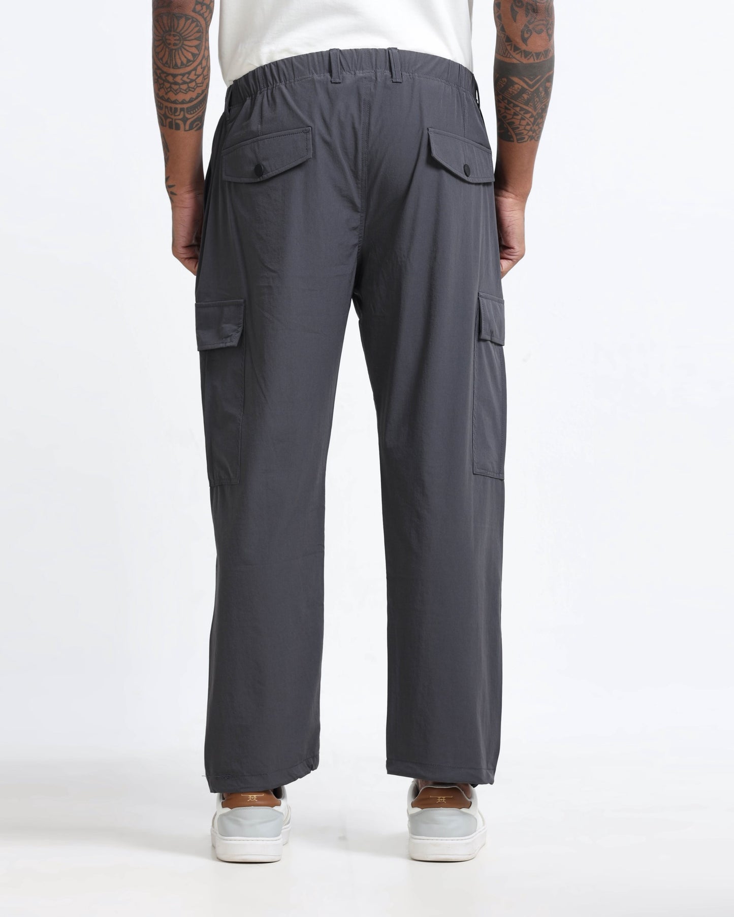 Travel Cargo Pants - Grey
