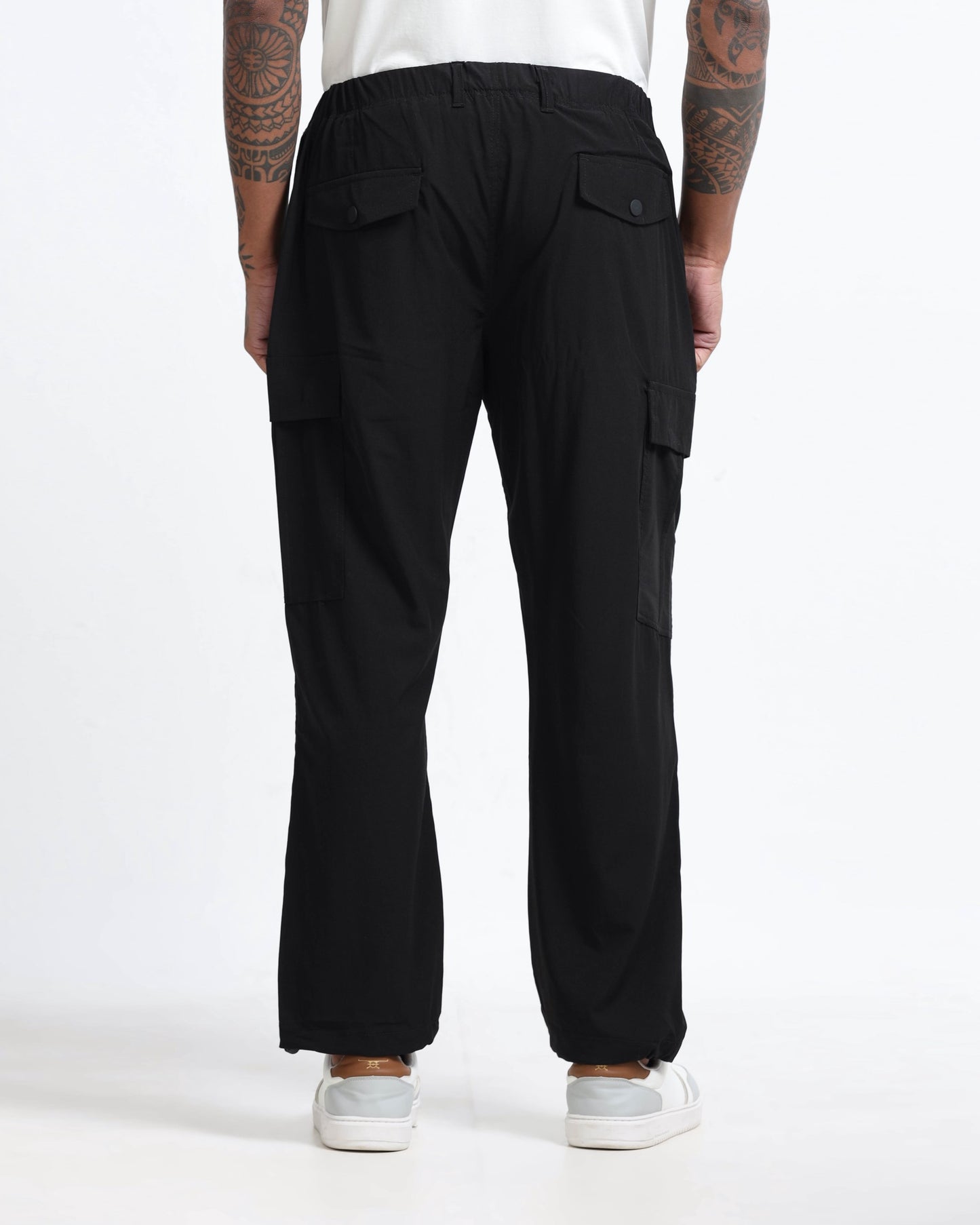 Travel Cargo Pants - Black
