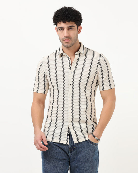 DUNE Black Zigline Shirt