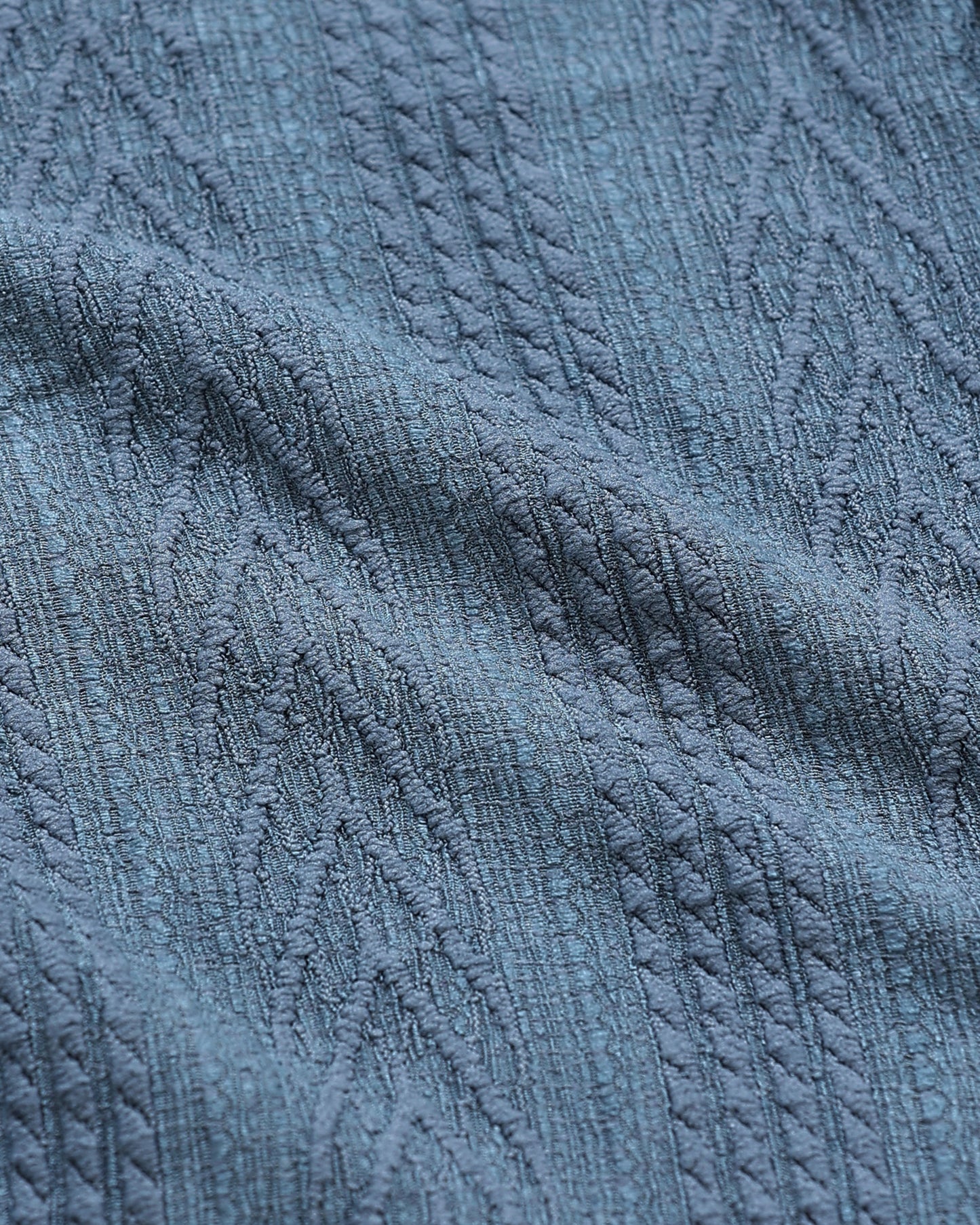 WAVE Blue Knit Shirt