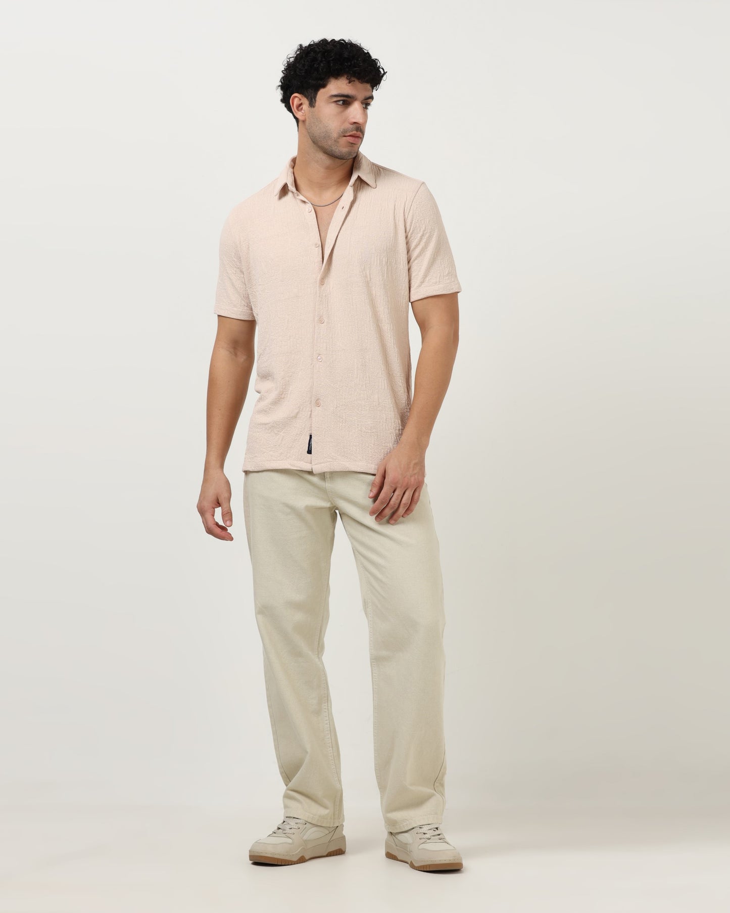 FOAM Ivory Textured Shirt