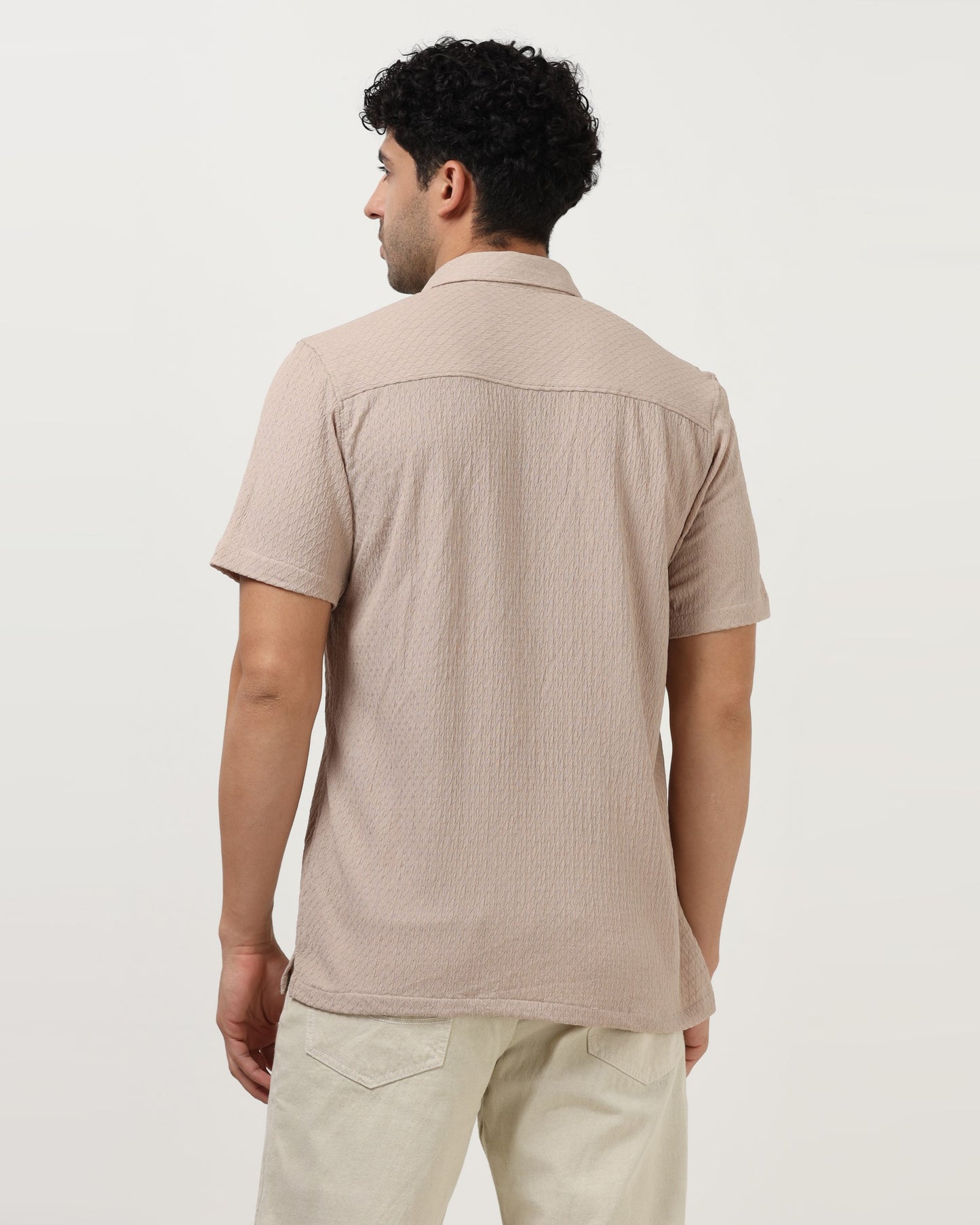 HALO Beige Knit Shirt