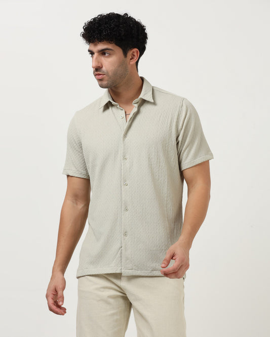 HALO Sage Green Knit Shirt