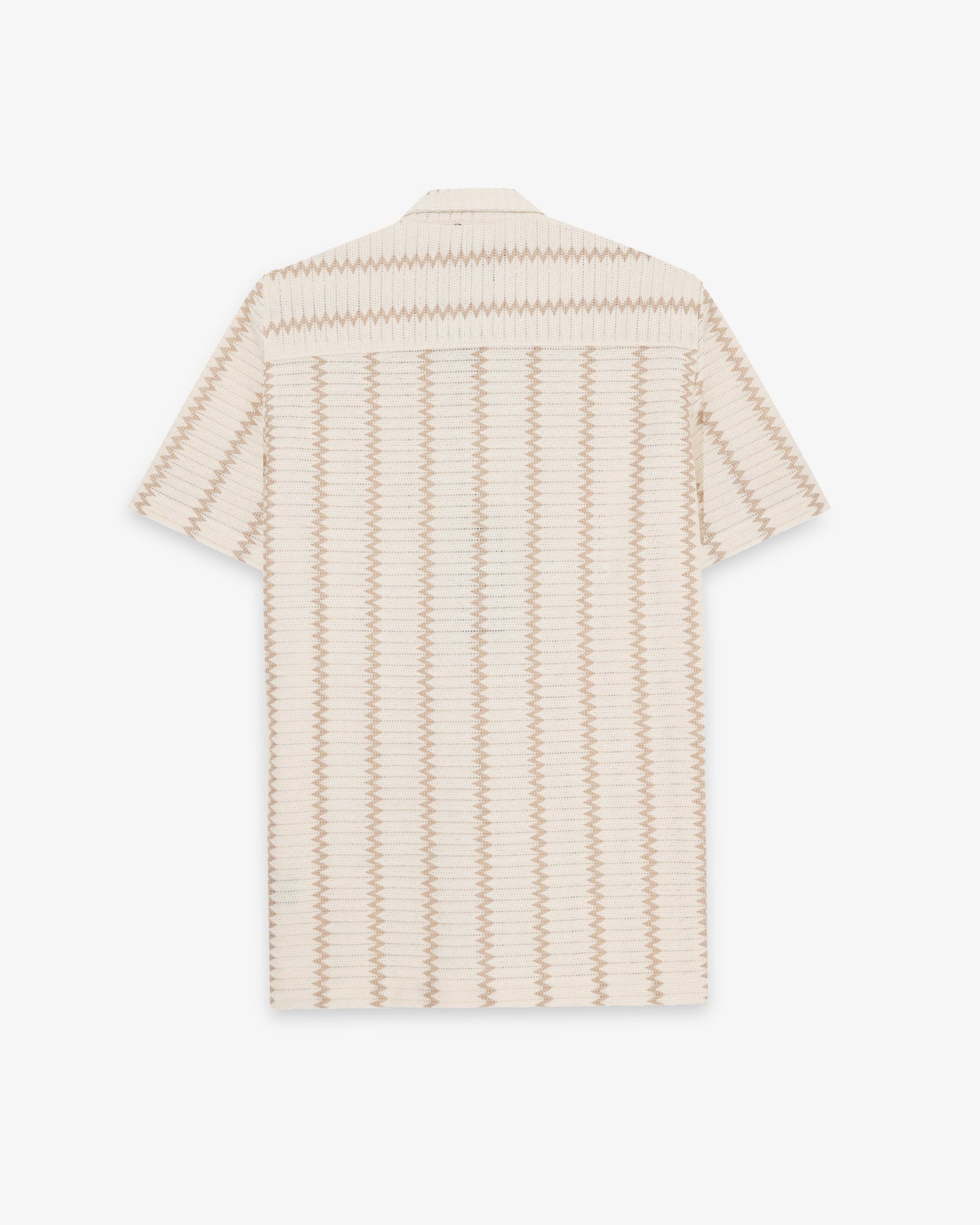 DUNE Beige Zigline Shirt