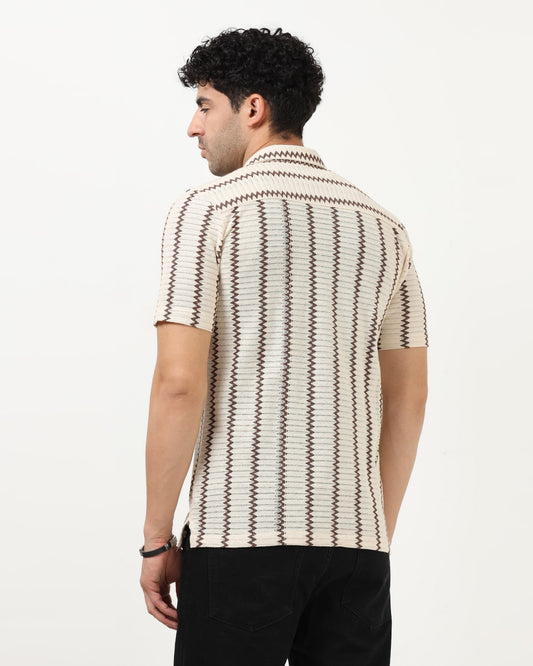 DUNE Brown Zigline Shirt