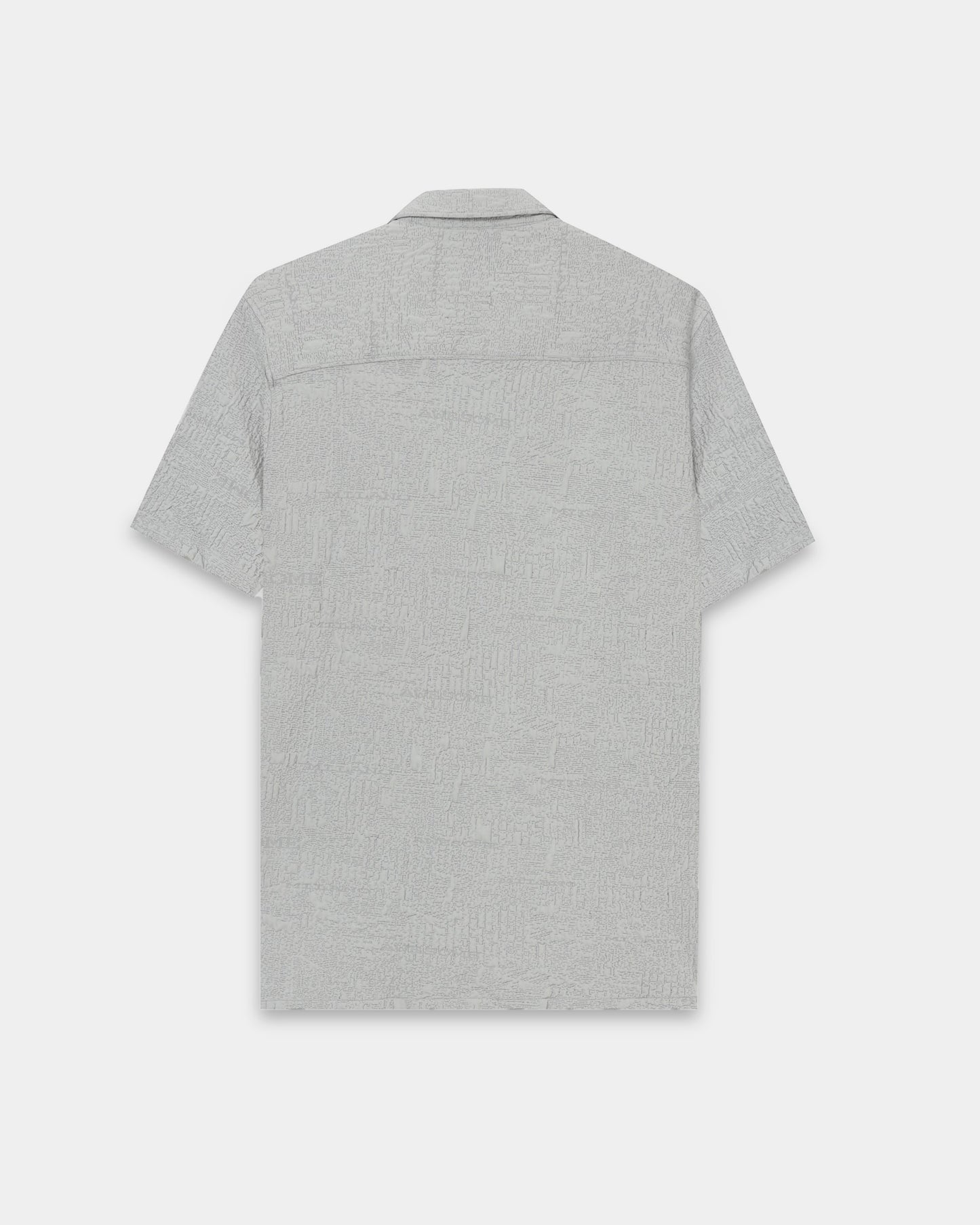 FOAM Grey Textured Shirt