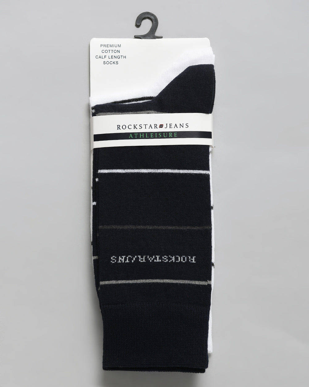 Crew Socks - Navy/White
