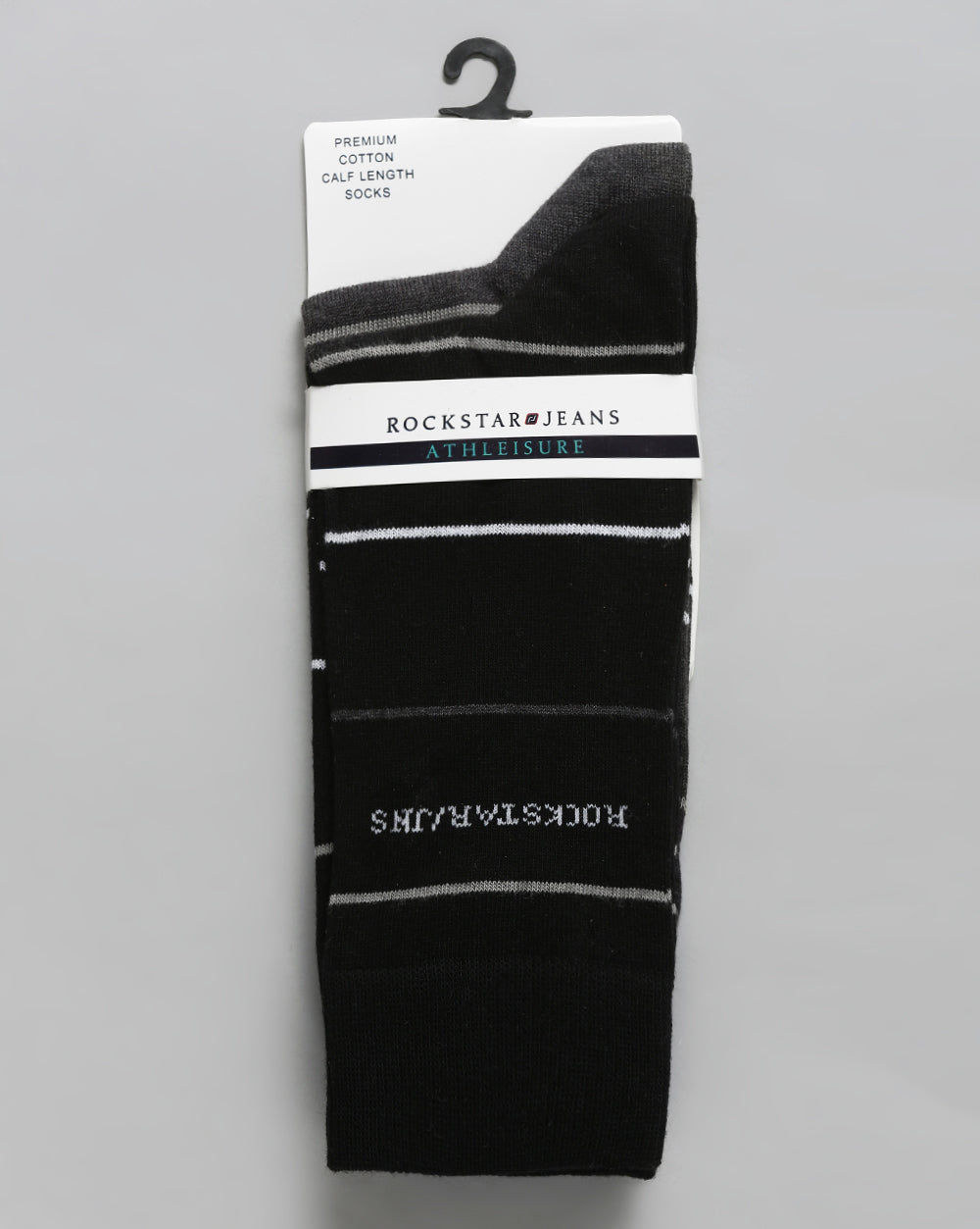 Crew Socks - Grey/Black