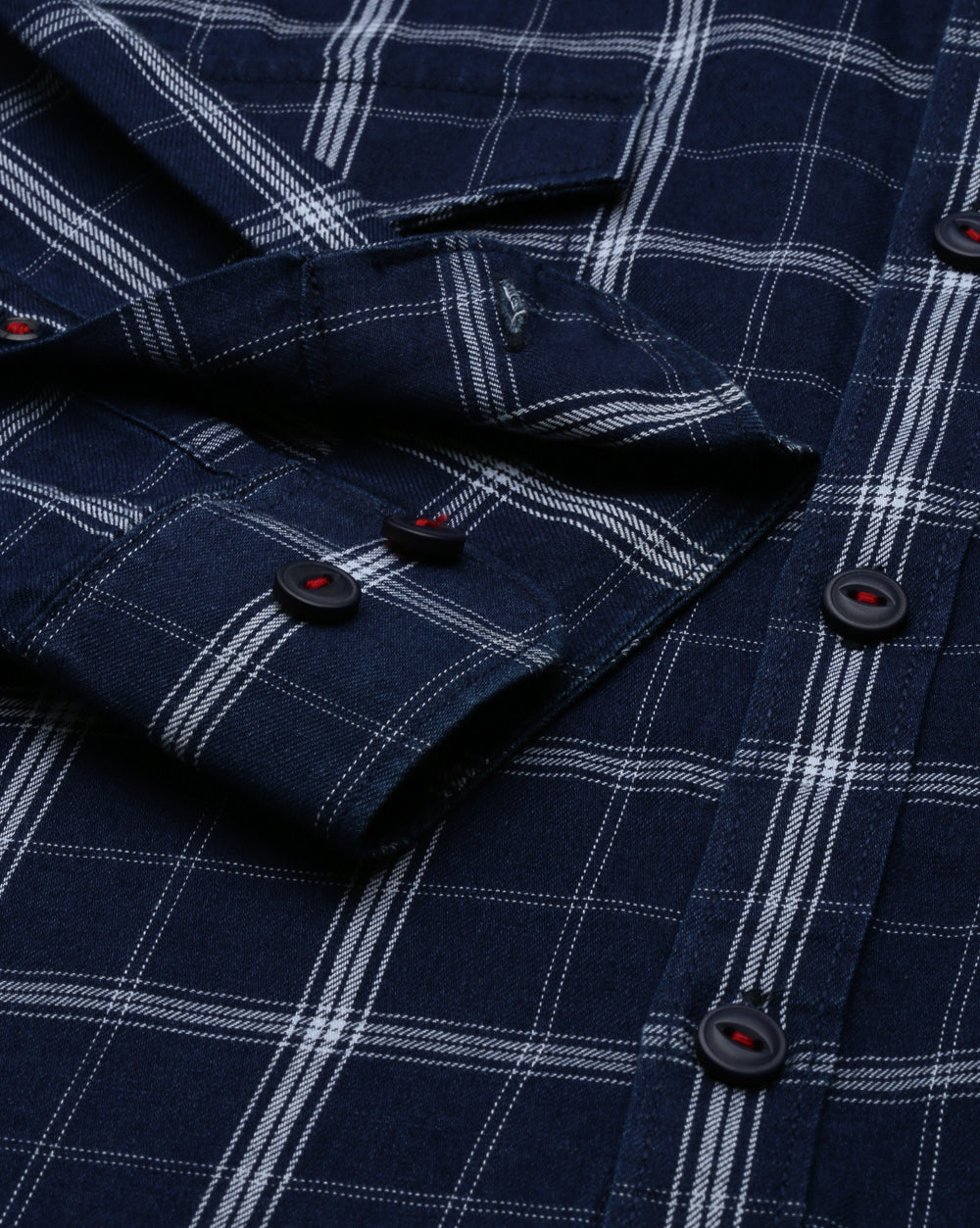 Swing Forever Blue Checkered Shirt