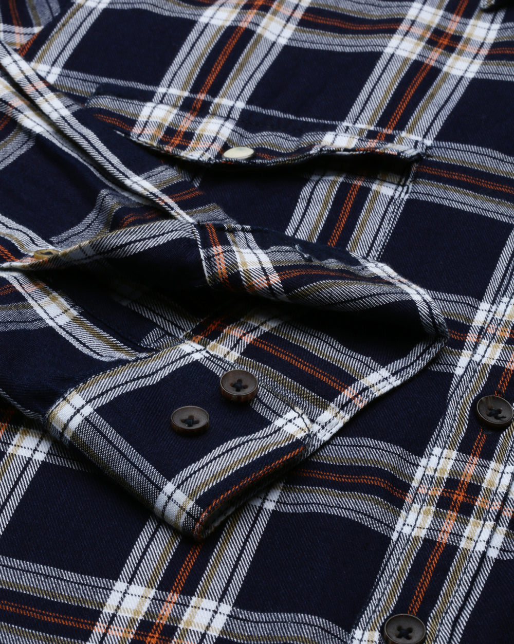 Swing Truly Indigo Checkered Shirt for Men 