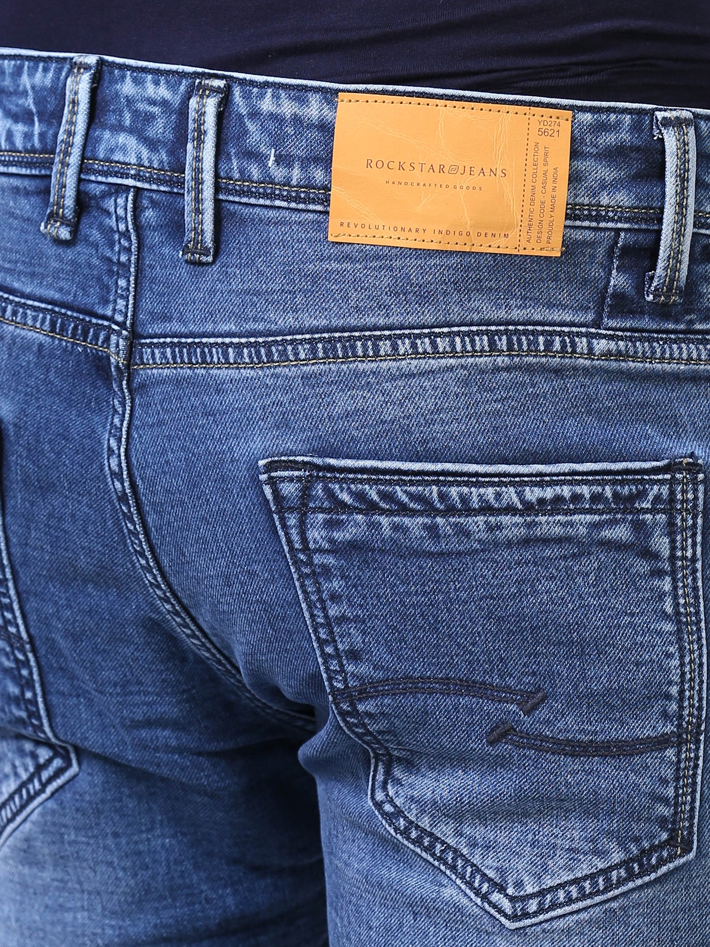 Ankle Fit Jeans- Powder Blue