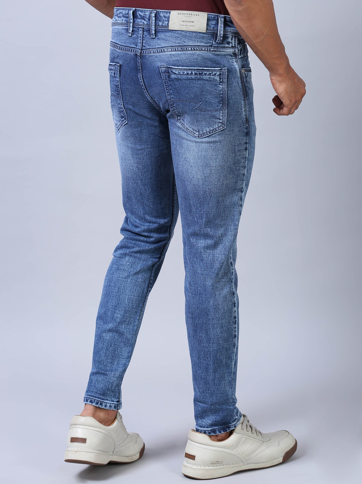 Ankel Fit Jeans - Light Indigo
