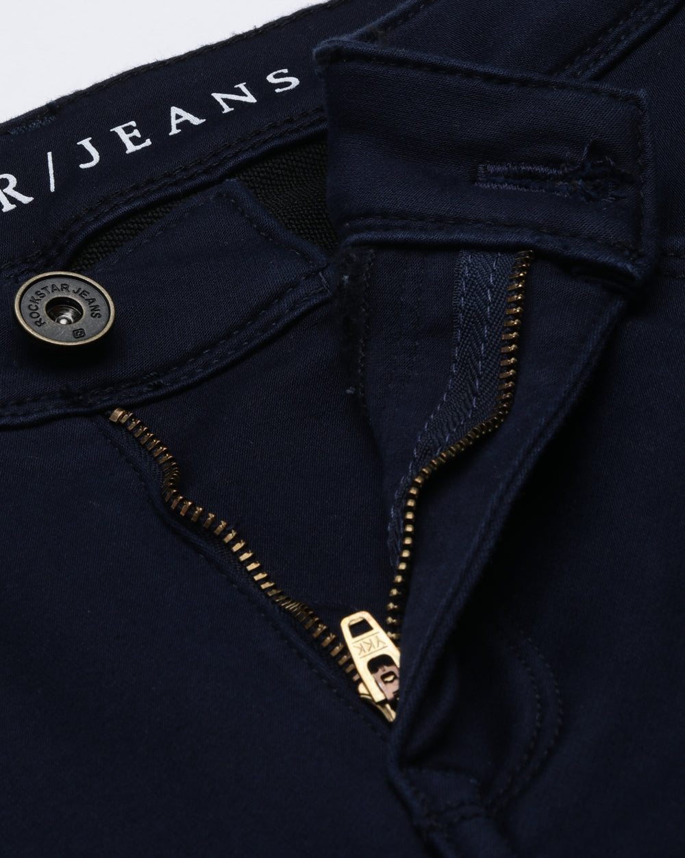 Navy Denim Ankle Fit Jeans For Men 