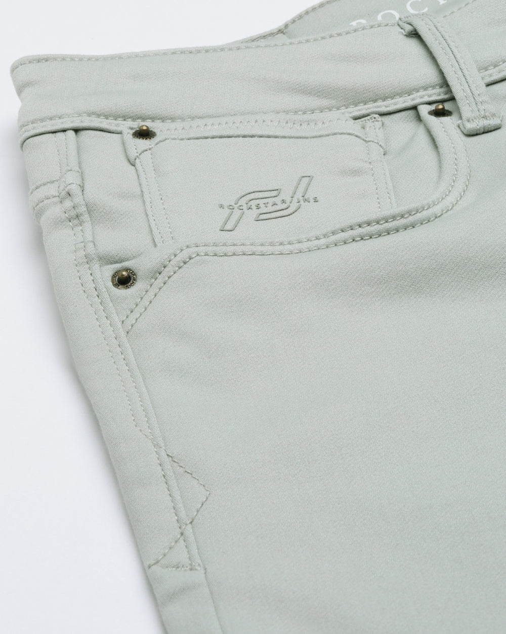 Quill Grey Colored Denim Ankle Fit Jeans For Men