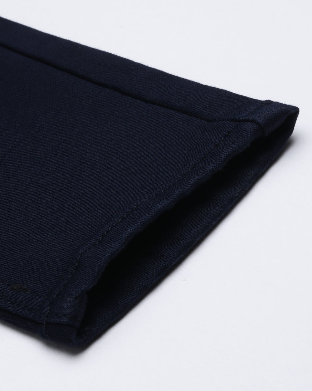 Navy Denim Ankle Fit Jeans For Men 