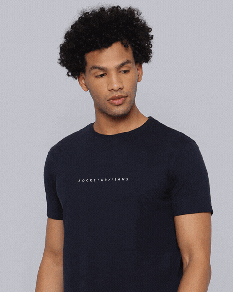 Buy Crewneck Combo T Shirt Red Navy Online