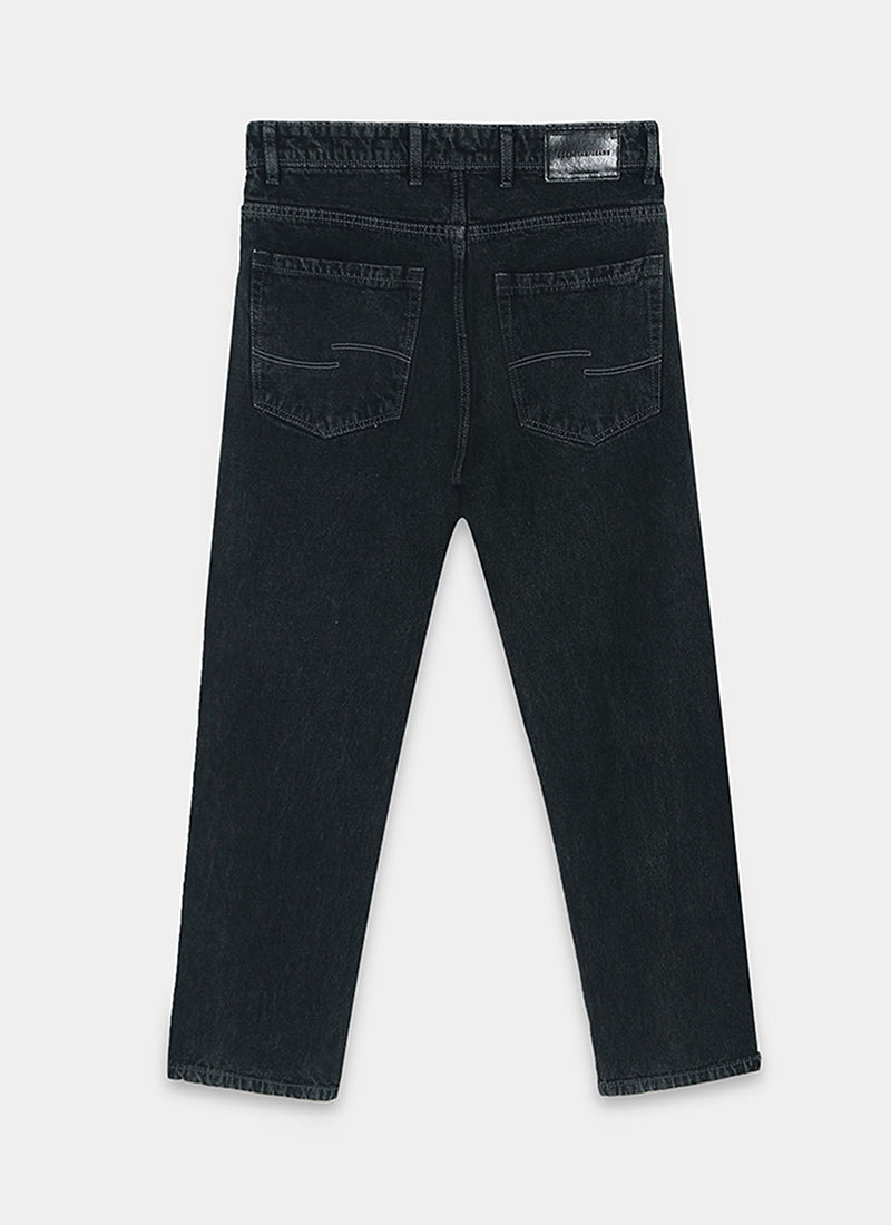 charcoal black denim jeans