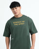 ESSENCE OF SPIRIT - Forest Green Oversized fit