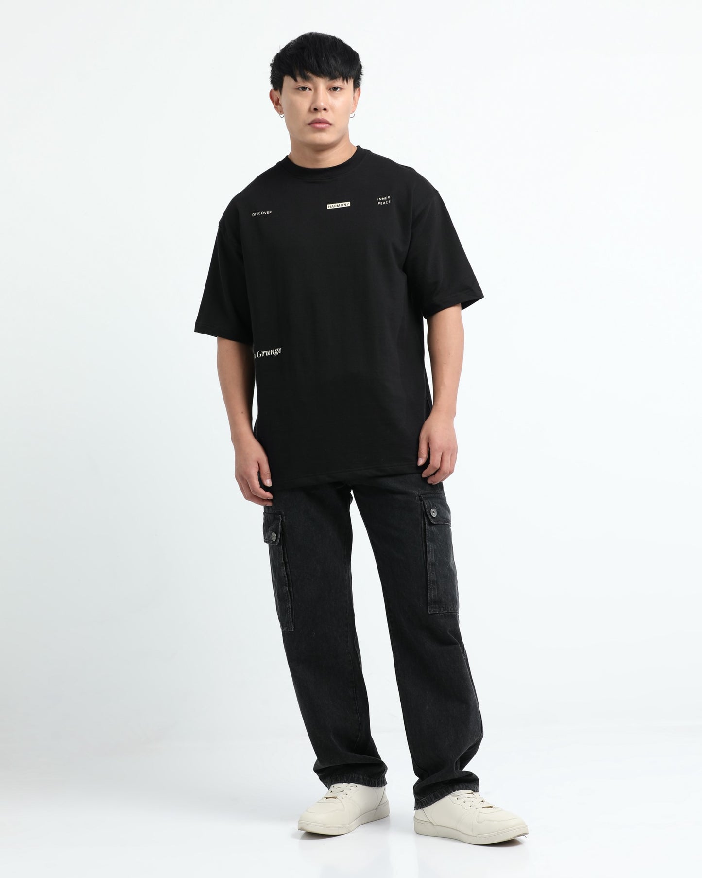 HARMONY - Black Oversized fit