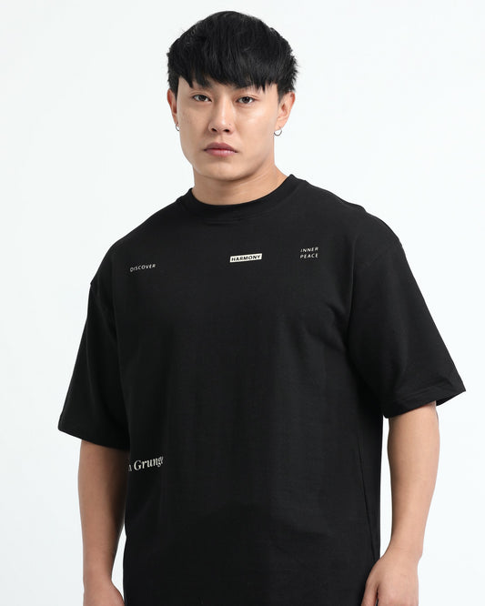 HARMONY - Black Oversized fit