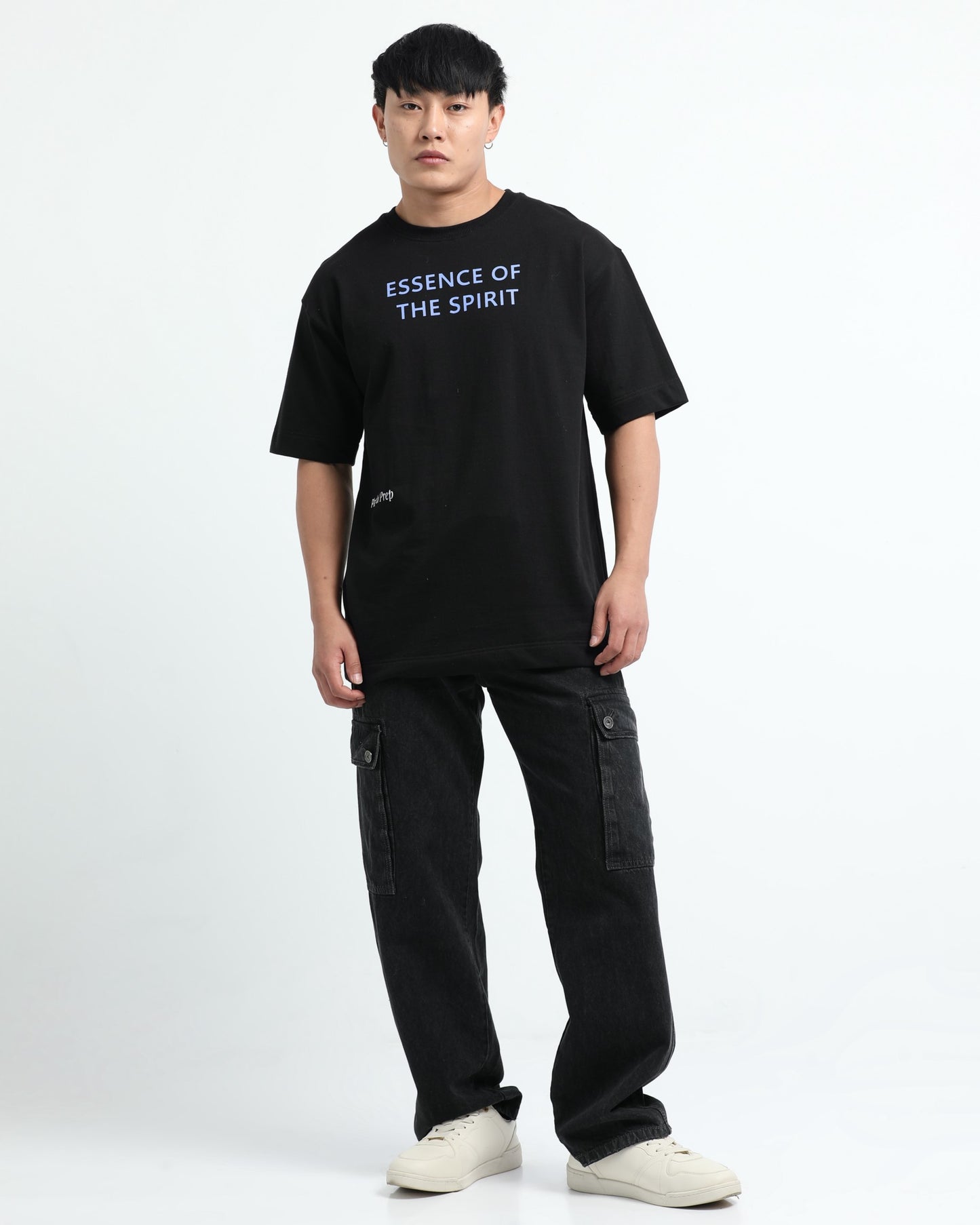 ESSENCE OF SPIRIT - Black Oversized fit