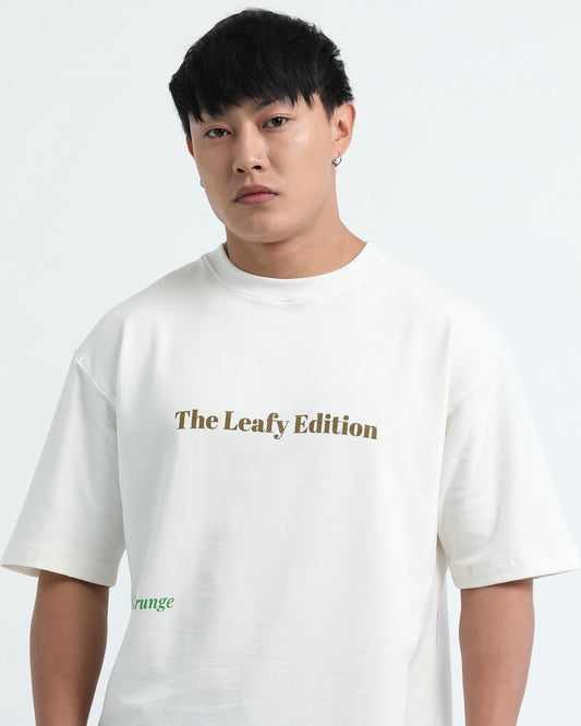 WELLNESS IN BLOOM -  off white Oversized fit