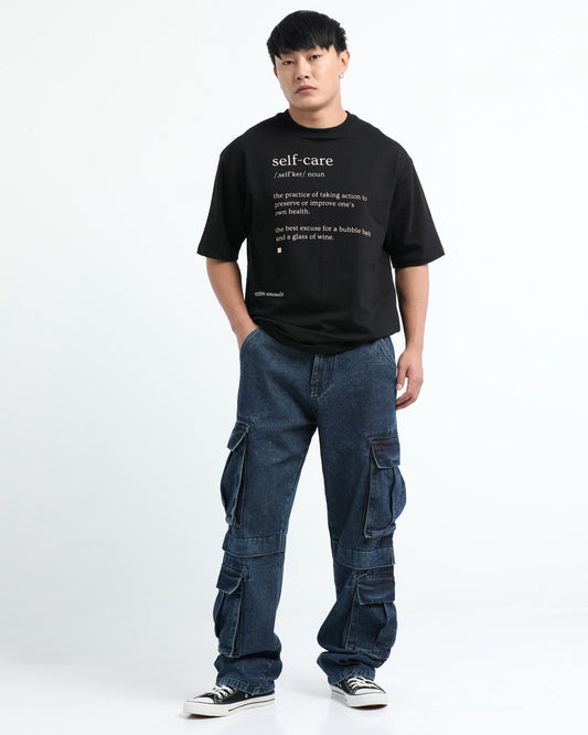 DREAM CHASER  - Dark BLue Relaxed fit