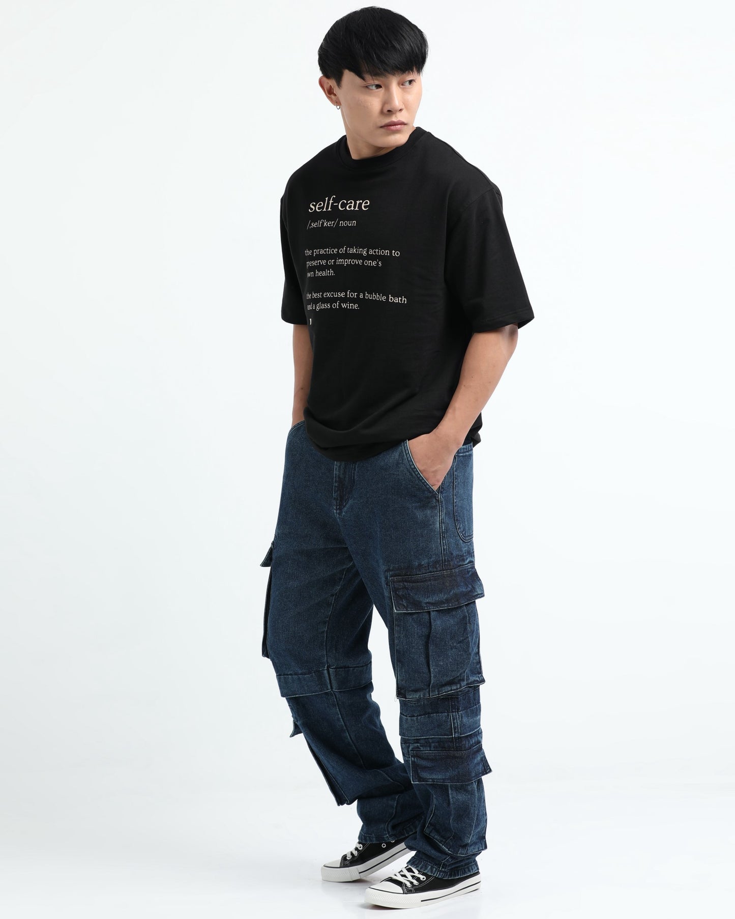 DREAM CHASER  - Dark BLue Relaxed fit