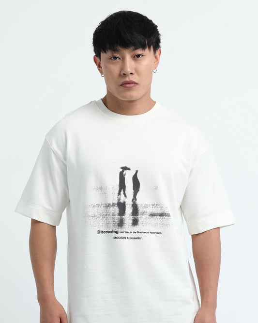 DISCOVERING - Off white Oversized fit