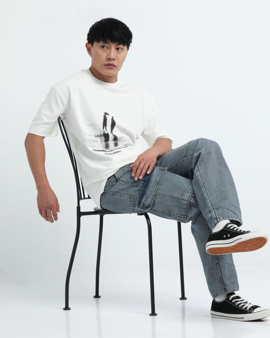 NOMAD - Blue relaxed fit