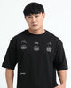 BALANCE OF THOUGHT - Black Oversized fit