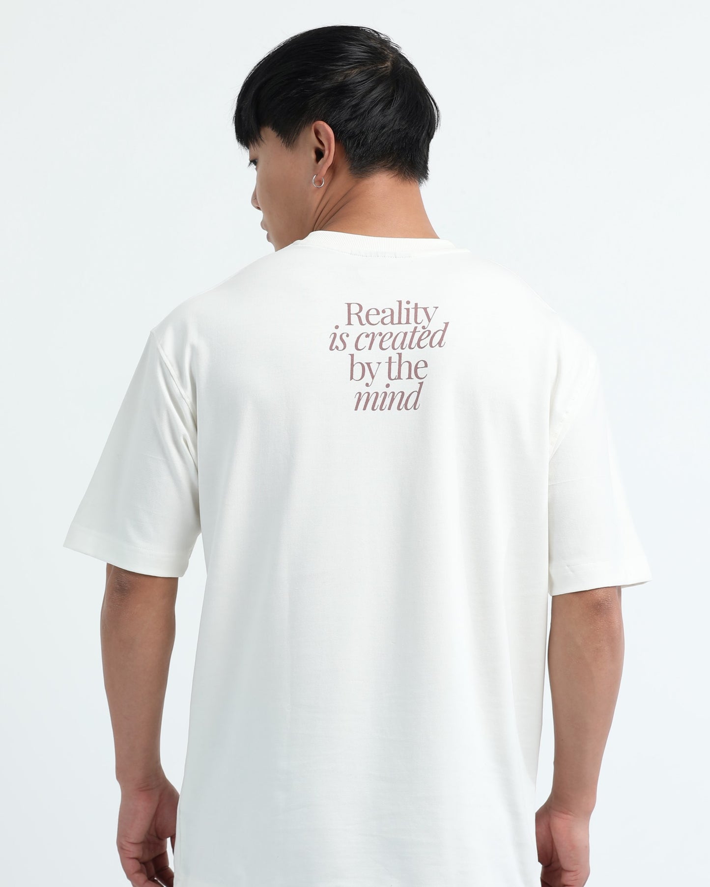 BALANCE OF THOUGHT - Off white Oversized fit