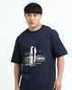 DISCOVERING - Navy Blue Oversized fit