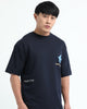 SERENITY - Navy Blue Oversized fit