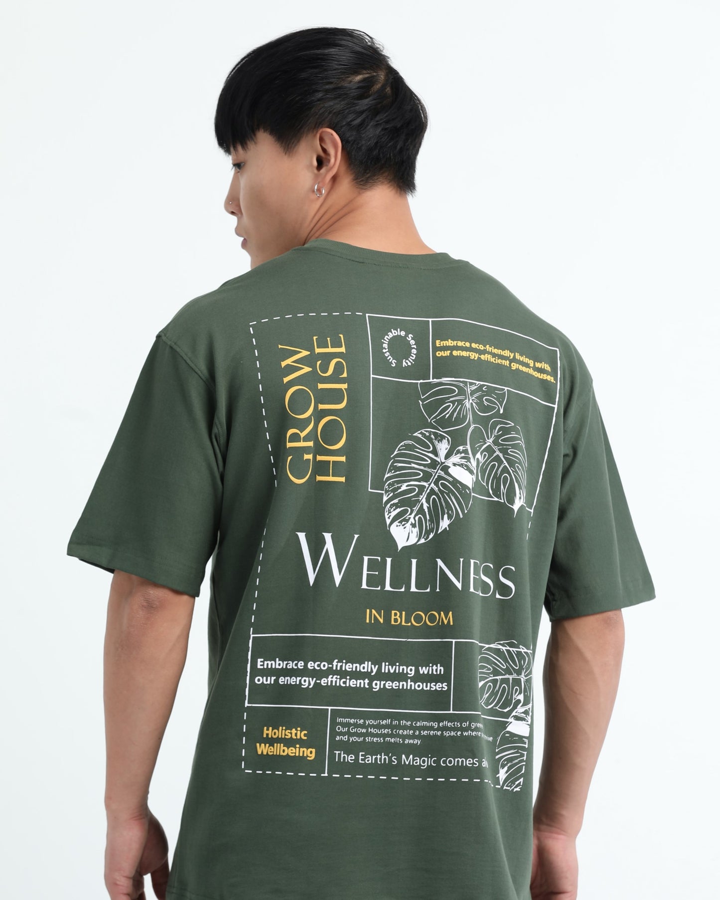 WELLNESS IN BLOOM - Forest  Oversized fit
