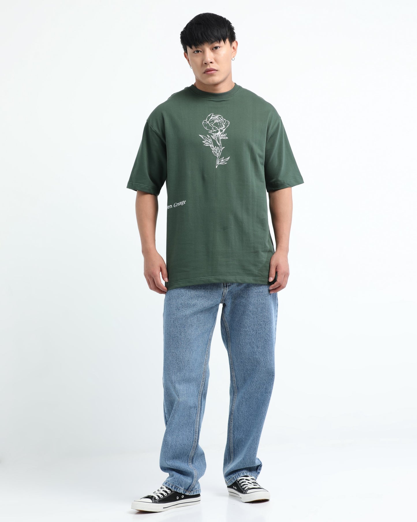 REIMAGINE - Forest Green Oversized fit