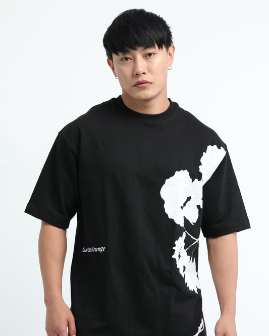 ELECTIC REALM -  Black Oversized fit